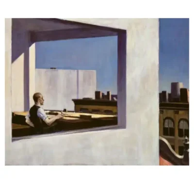 Twenty Paintings by Edward Hopper Printed on Canvas - Image 12