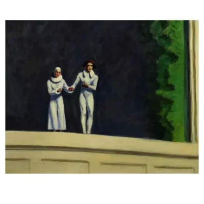 Twenty Paintings by Edward Hopper Printed on Canvas - Image 16