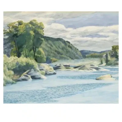 Twenty Paintings by Edward Hopper Printed on Canvas - Image 18