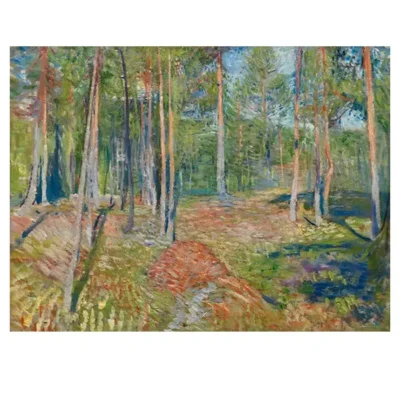 Four Famous Paintings by Edvard Munch Reproductions Printed on Canvas - Image 3