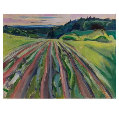 Four Famous Paintings by Edvard Munch Reproductions Printed on Canvas - Image 4