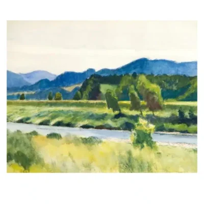 Twenty Paintings by Edward Hopper Printed on Canvas - Image 5
