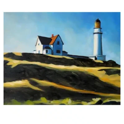 Twenty Paintings by Edward Hopper Printed on Canvas - Image 8