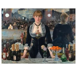 A Bar at The Folies-Bergère by Édouard Manet 1882