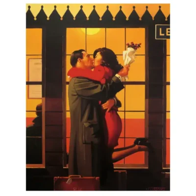 Cool Oil Paintings by Jack Vettriano Printed on Canvas - Image 2