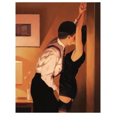 Cool Oil Paintings by Jack Vettriano Printed on Canvas - Image 4