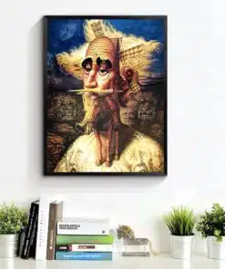 Don Quixote Abstract Oil Painting Printed on Canvas