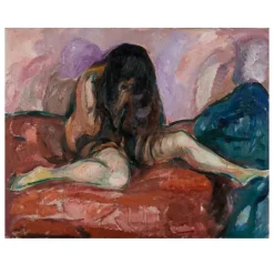 Edvard Munch 1913 Nude I