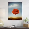 Meditative Rose by Salvador Dalí Printed on Canvas