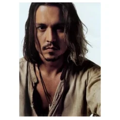 Picture of Johnny Depp Printed on Canvas - Image 2