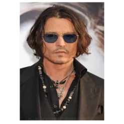 Picture of Johnny Depp Printed on Canvas - Image 11
