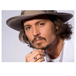 Picture of Johnny Depp Printed on Canvas - Image 12