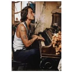 Picture of Johnny Depp Printed on Canvas - Image 7