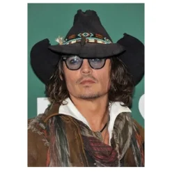 Picture of Johnny Depp Printed on Canvas - Image 9