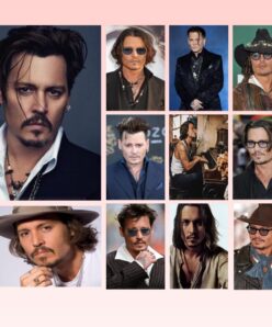 Picture of Johnny Depp Printed on Canvas