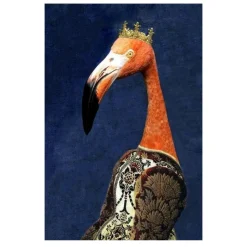 Portrait of Animal in Human Clothes Paintings Printed on Canvas - Image 8