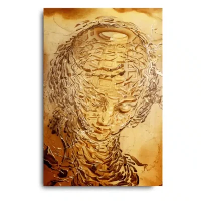 Raphaelesque Head Exploding by Salvador Dalí 1951