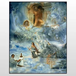 The Ecumenical Council by Salvador Dalí Printed on Canvas