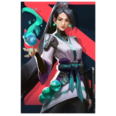 The Game Decoration Painting of Valorant Printed on HD Canvas - Image 11