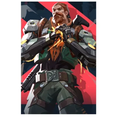 The Game Decoration Painting of Valorant Printed on HD Canvas - Image 4