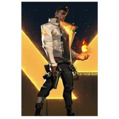 The Game Decoration Painting of Valorant Printed on HD Canvas - Image 7