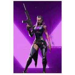 The Game Decoration Painting of Valorant Printed on HD Canvas - Image 9
