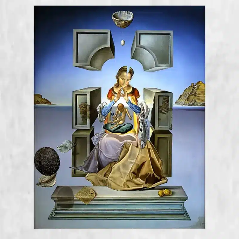 The Madonna of Port Lligat by Salvador Dalí Printed on Canvas