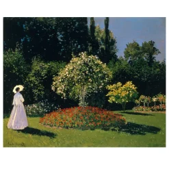 Woman in the Garden by Claude Monet 1867