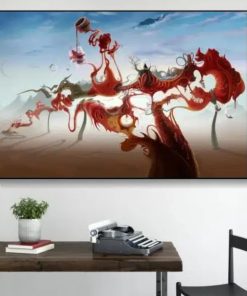 Weird New World Wall Art Decoration Printed on Canvas