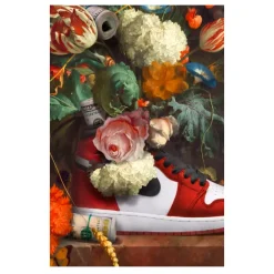 Fashion Sneakers Graffiti Art Printed on Canvas - Image 7