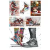 Fashion Sneakers Graffiti Art Printed on Canvas