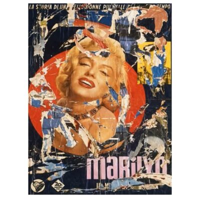 Graffiti Pop Art of Beautiful Woman Printed on Canvas - Image 5