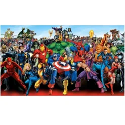 Marvel Superhero’s Characters Printed on Canvas