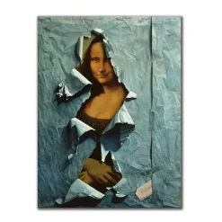 The Famous Mona Lisa Spoof Painting