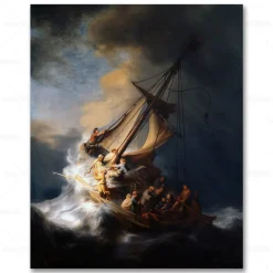 The Storm on the Sea of Galilee by Rembrandt 1633
