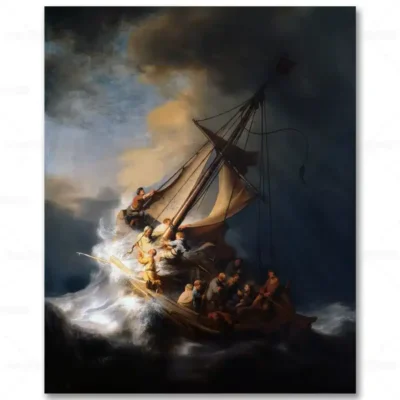 The Storm on the Sea of Galilee by Rembrandt 1633