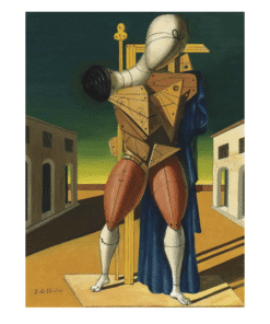 A Troubadur by Giorgio De Chirico 1950