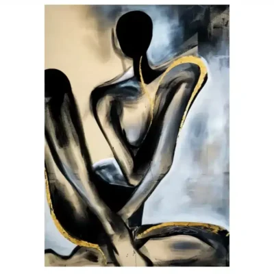 Abstract Sexy Nud Woman