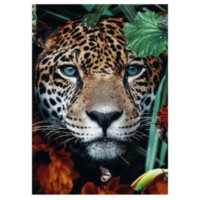 Artwork Paintings Animal In Flowers Printed on Canvas - Image 10