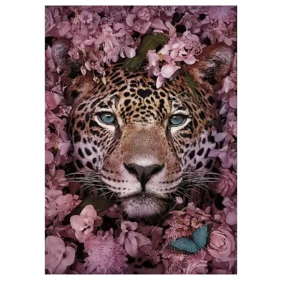 Artwork Paintings Animal In Flowers Printed on Canvas - Image 13