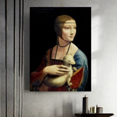 Classical Art The Lady with an Ermine by Leonardo da Vinci