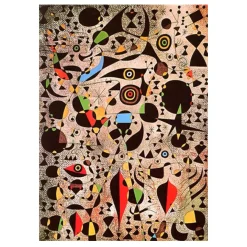 Joan Miro (14) Woman Encircled by the Flight of a Bird 1941
