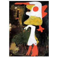 Joan Miro (7) Two Personages 1935