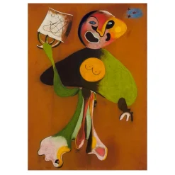Joan Miro (8) Woman Opera Singer 1934