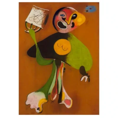 Joan Miro (8) Woman Opera Singer 1934