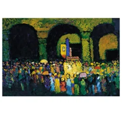 Ludwigskirche in Munich by Wassily Kandinsky 1908