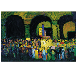 Ludwigskirche in Munich by Wassily Kandinsky