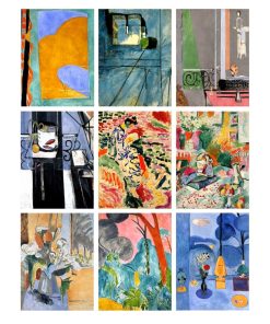 Paintings by Henri Matisse from 1904-1915 Printed on Canvas