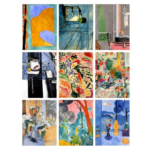 Paintings by Henri Matisse from 1904-1915 Printed on Canvas