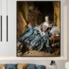 Portrait of Madame de Pompadour by Francois Boucher Classical Painting